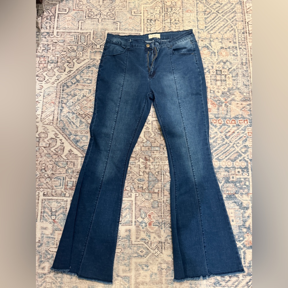 Chelsea and Violet bootcut jeans (some stretch)